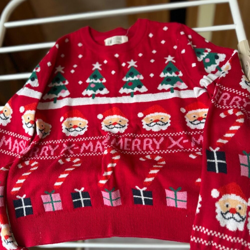 H&M Boys Christmas Sweater Age 8-10 years